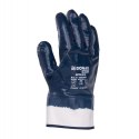 Rękawice DONAU SAFETY Nitrile 03, kat. II, rozm. 9, granatowe