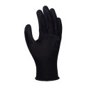 Rękawice DONAU SAFETY PU Black, kat. II, rozm. 10, czarne