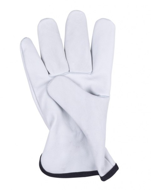 Rękawice robocze DONAU SAFETY DS-DRIVCOW, driver, skóra bydlęca, rozm. 10/XL, białe