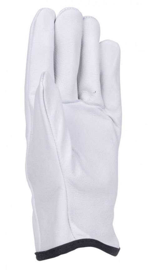 Rękawice robocze DONAU SAFETY DS-DRIVCOW, driver, skóra bydlęca, rozm. 9/L, białe