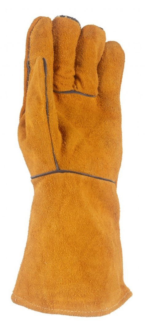 Rękawice spawalnicze DONAU SAFETY DS-KEV WELMIG, kevlar, skóra bydlęca, rozm. 10/XL, złote