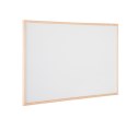 Tablica suchościeralna niemagnetyczna BI-OFFICE, lakierowana, 60x90cm, rama drewniana