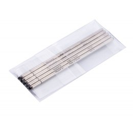 Wkład TROIKA D1 Mine, do długopisu Construction, 5 szt., czarne