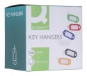 Zawieszki na klucze Q-CONNECT, 50x22mm, 100 szt., białe