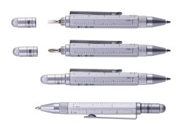 Długopis wielozadaniowy TROIKA Construction Liliput, czerwony