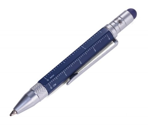Długopis wielozadaniowy TROIKA Construction Liliput, niebieski