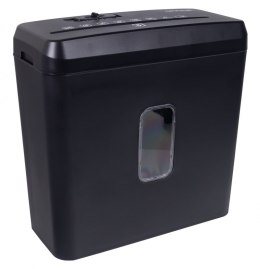 Niszczarka OFFICE PRODUCTS, ścinki, do 5 kartek A4, kosz 8l, czarna