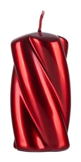 Świeca słupek DONAU HOME Laval, 50x100mm, rubin