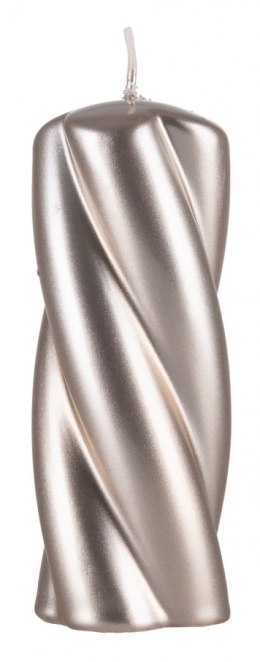 Świeca słupek DONAU HOME Laval, 50x130mm, szampan