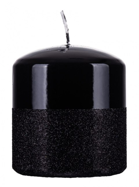 Świeca słupek DONAU HOME Onyx, 80x90mm, czarny