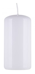Świeca słupek DONAU HOME Standard Gloss, 50x100mm, biały