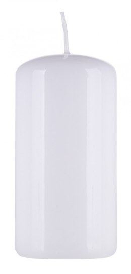 Świeca słupek DONAU HOME Standard Gloss, 50x100mm, biały