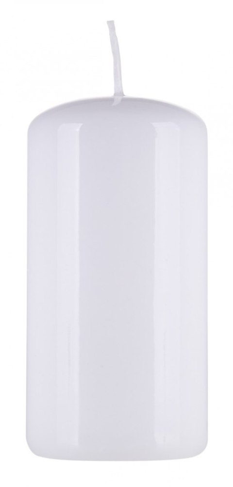 Świeca słupek DONAU HOME Standard Gloss, 50x100mm, biały