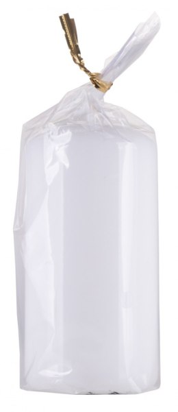 Świeca słupek DONAU HOME Standard Gloss, 50x100mm, biały