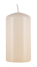 Świeca słupek DONAU HOME Standard Gloss, 50x100mm, kremowy