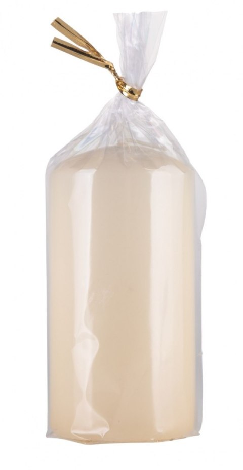 Świeca słupek DONAU HOME Standard Gloss, 50x100mm, kremowy