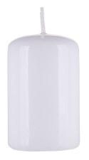 Świeca słupek DONAU HOME Standard Gloss, 50x80mm, biały