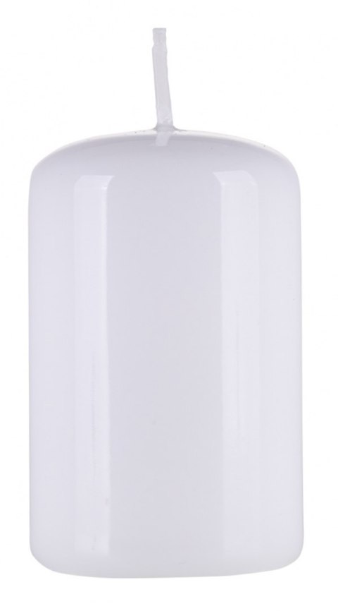 Świeca słupek DONAU HOME Standard Gloss, 50x80mm, biały