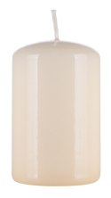 Świeca słupek DONAU HOME Standard Gloss, 50x80mm, kremowy