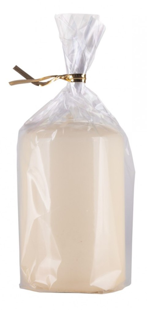 Świeca słupek DONAU HOME Standard Gloss, 50x80mm, kremowy