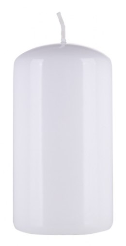 Świeca słupek DONAU HOME Standard Gloss, 60x115mm, biały