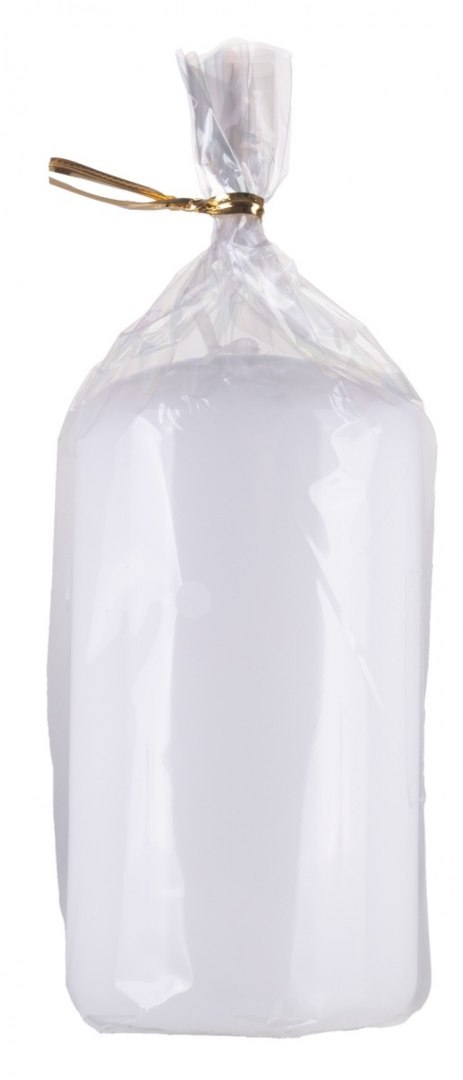 Świeca słupek DONAU HOME Standard Gloss, 60x115mm, biały