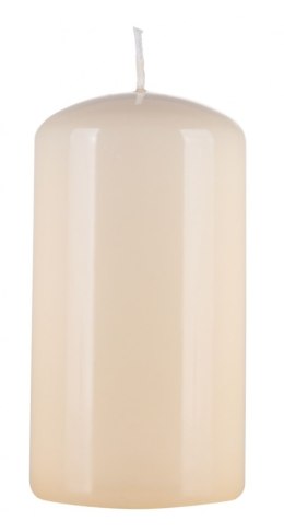 Świeca słupek DONAU HOME Standard Gloss, 60x115mm, kremowy