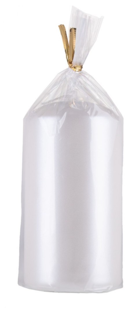 Świeca słupek DONAU HOME Standard Lakier, 60x115mm, biały perła