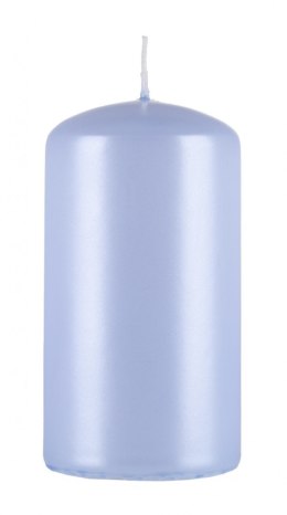 Świeca słupek DONAU HOME Standard Lakier, 60x115mm, błękit perła