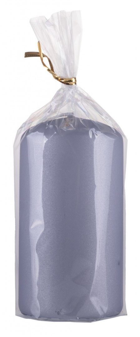 Świeca słupek DONAU HOME Standard Lakier, 60x115mm, grafit metaliczny mat