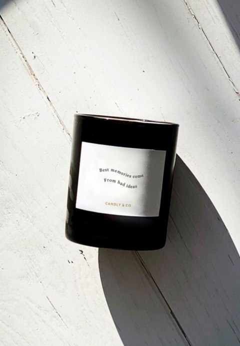Świeca sojowa w szkle CANDLY&CO, Best Memories Come From B., zapach No.2, 250g