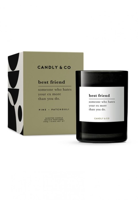 Świeca sojowa w szkle CANDLY&CO, Someone Who Hates Your Ex, zapach No.4, 250g