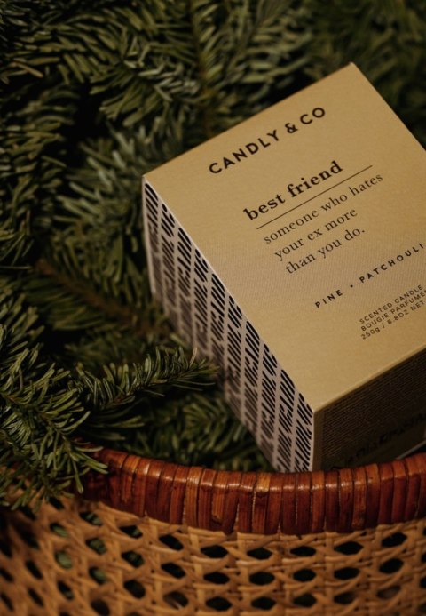 Świeca sojowa w szkle CANDLY&CO, Someone Who Hates Your Ex, zapach No.4, 250g