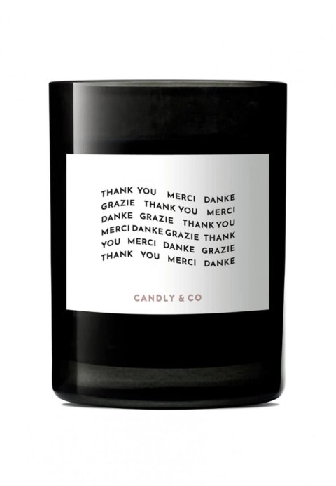 Świeca sojowa w szkle CANDLY&CO, Thank You Merci Danke, zapach No.7, 250g