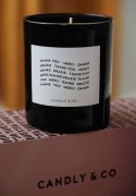 Świeca sojowa w szkle CANDLY&CO, Thank You Merci Danke, zapach No.7, 250g