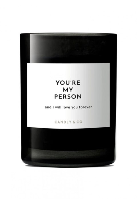 Świeca sojowa w szkle CANDLY&CO, You Are My Person And I., zapach No.3, 250g