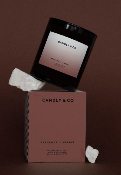 Świeca sojowa w szkle CANDLY&CO, bez cytatu, zapach No.5, 250g