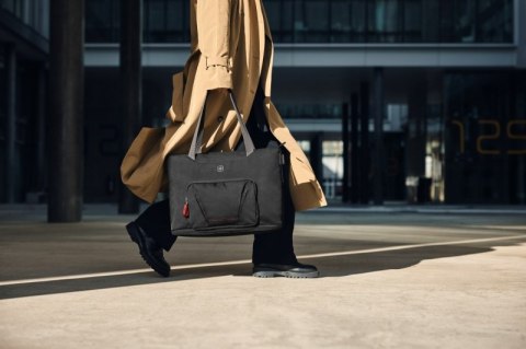 Torba na laptop WENGER Motion Deluxe Tote, 15,6", 180x460x310mm, czarna