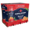 Napój Limonata SANPELLEGRINO, delikatny gaz, puszka, 0,33l