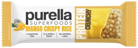 Baton proteinowy PURELLA, mango crispy rice, 45g