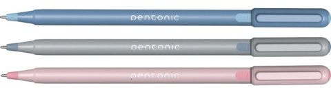 Długopis LINC Pentonic Frost, śr. kulki 0,7mm, gr. linii 0,3mm, niebieski