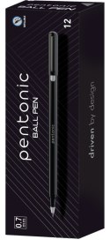 Długopis LINC Pentonic, śr. kulki 0,7mm, gr. linii 0,3mm, czarny