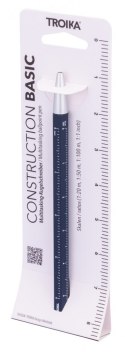 Długopis wielozadaniowy TROIKA Construction Basic, niebieski