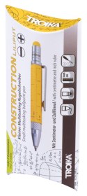 Długopis wielozadaniowy TROIKA Construction Liliput, żółty