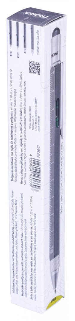 Długopis wielozadaniowy TROIKA Construction, tytan