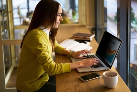 Filtr prywatyzujący 3M™ Bright Screen (BP133W1B), do laptopów 16:10, 13.3", czarny