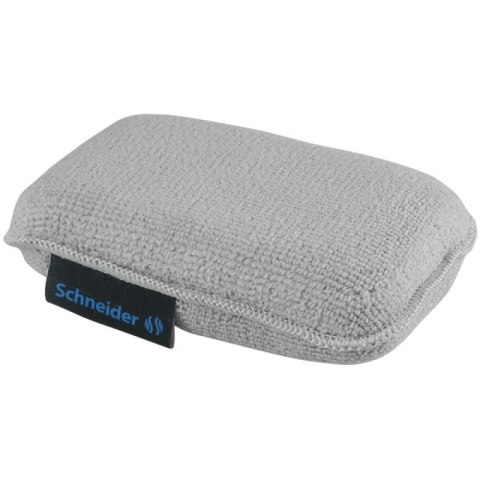 Gąbka do tablic suchościeralnych/szklanych SCHNEIDER Maxx 296, z mikrofibry, szara