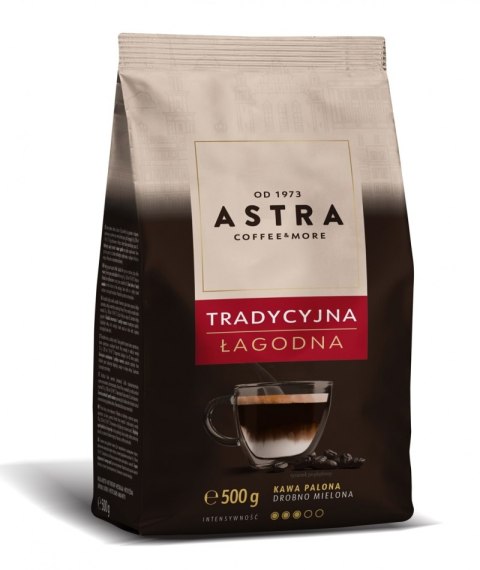 Kawa ASTRA Tradycyjna Łagodna, mielona, 500g