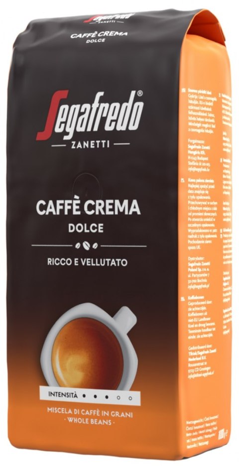 Kawa SEGAFREDO Caffe Crema Dolce, ziarnista, 1kg