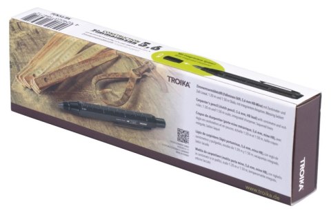 Ołówek stolarski TROIKA Zimmermann, 5,6mm, czarny